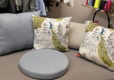 COJINES PAVO REAL Y GALLETA | EL TALLER DE LIS