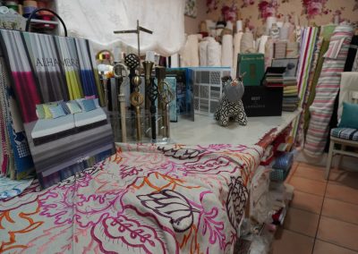 TELAS DE HOJAS DE COLORES BARRAS PARA CORTINAS | EL TALLER DE LIS