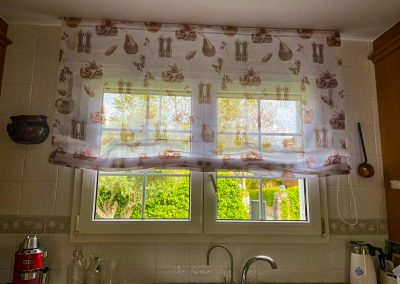 Estor de paquete para cocina